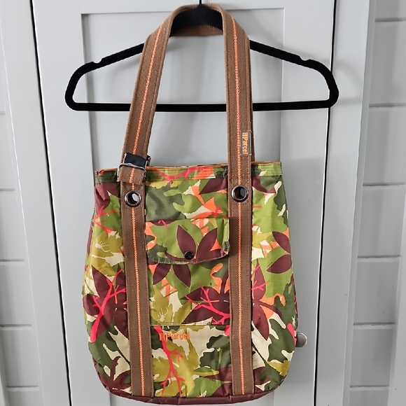 Fossil Handbags - Parcel Multicolor Floral Tote Bag With Heavy Canvas Straps